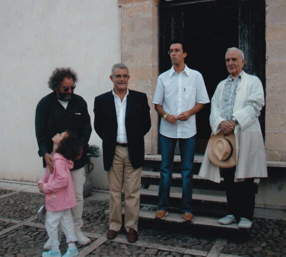 Con Ludovico Corrao